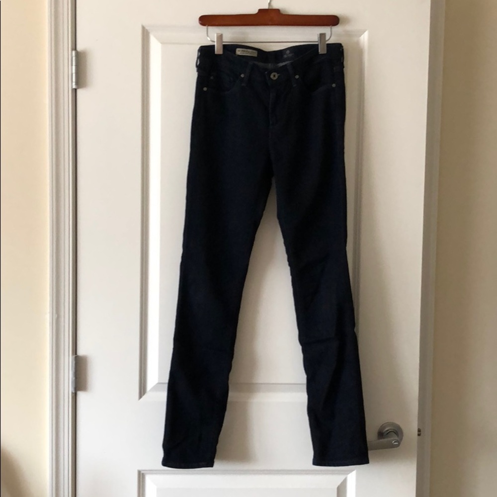 Adriano Goldschmied Dark Wash Straight Cut Jeans